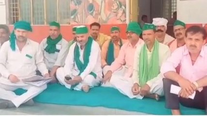 झांसी: भारतीय किसान यूनियन ने ओलंपिक खिलाड़ियों के पक्ष में दिया धरना, दी चेतावनी