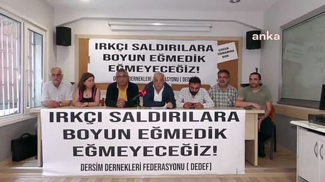 Dersim Dernekleri Federasyonu, Can Dersim Tunceliler Otobüsüne Yapılan Saldırıya Tepki Gösterdi