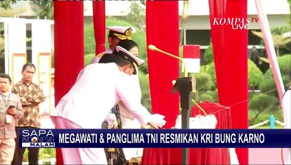 Megawati dan Panglima TNI Resmikan KRI Bung Karno 369 di Tanjung Priok Jakarta Utara
