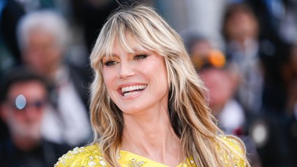 Heidi Klum's Underboob-Baring Gown Practically Had Wings