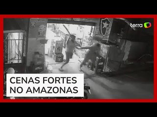 Suspeito de furto tem mão decepada com facão em Manaus (AM)