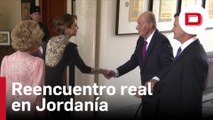 Reencuentro real en Jordania: Doña Sofía y el Rey Juan Carlos asisten a la boda del Príncipe Hussein
