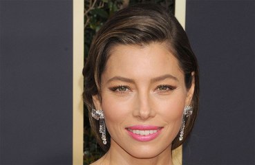 Jessica Biel shows her support for writers' strike