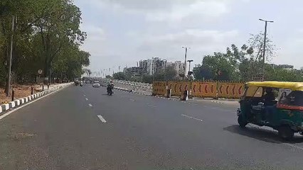 VIDEO: गांधीनगर के रक्षा शक्ति सर्किल ब्रिज को लोकार्पण का इंतजार