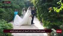 رجوة آل سيف بفستان الزفاف