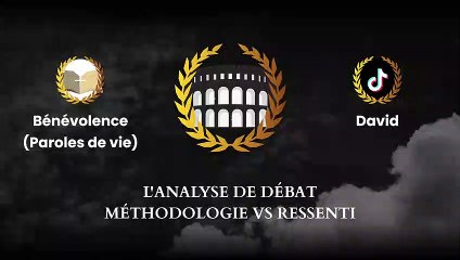 L'analyse de débat, Méthodologie VS ressenti