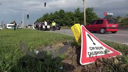 Il a percuté la voiture qui attendait au feu rouge par derrière： 1 blessé
