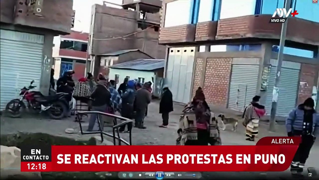 Dirigentes protestantes de Puno anuncian la tercera "Toma de Lima" para el mes de julio