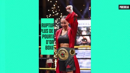 Rupture de contrat, plus de partenaires... Pourtant médaillée d'or aux J.O, la boxeuse Estelle Mossely a été blacklistée pour être tombée enceinte