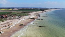 Watch as drone footage shows dramatic changes to West Sussex beauty spot