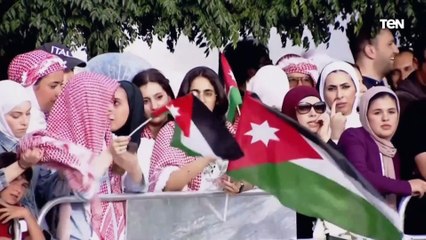 الأردنيون يفرحون بالحسين.. شوراع الأردن تحتفي بزفاف ولي العهد