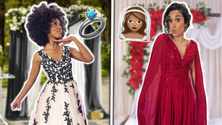 Trying Non-Traditional Wedding Dresses Under $400!