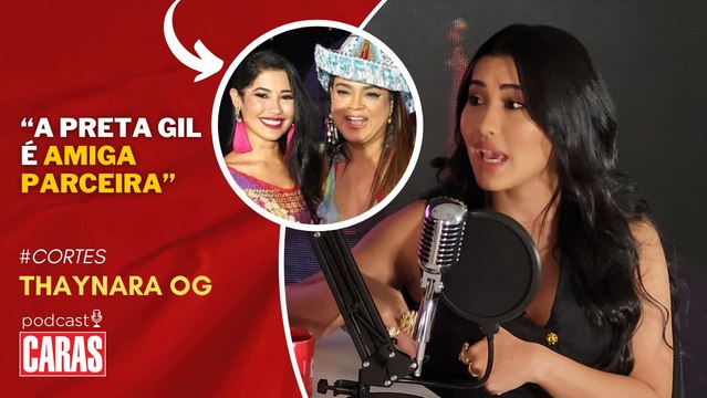 THAYNARA OG REVELA HOMENAGENS PARA PRETA GIL NO SÃO JOÃO DA THAY