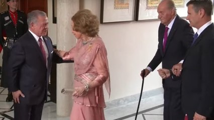 Juan Carlos I y doña Sofía se reencuentran en Jordania