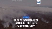 Canadá | Miles de evacuados en Nueva Escocia por los incendios forestales