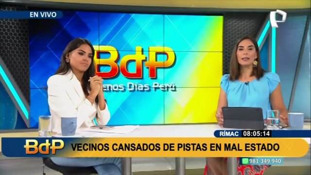 Rímac: vecinos cansados de pistas en mal estado se sienten abandonados por sus autoridades