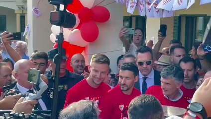 El Sevilla, en la Hermanita de los Pobres