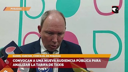 Convocan a una nueva audiencia pública para analizar la tarifa de taxis