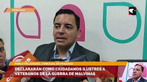 Declararán como ciudadanos ilustres a veteranos de la guerra de malvinas