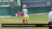 Christian Watson During Week 2 of Green Bay Packers OTAs