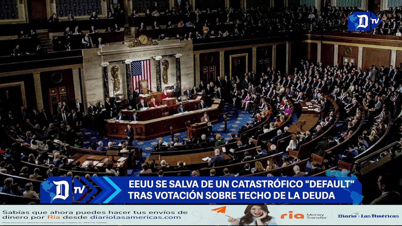 EEUU se salva de un catastrófico "default" tras votación sobre techo de la deuda | El Diario en 90 segundos