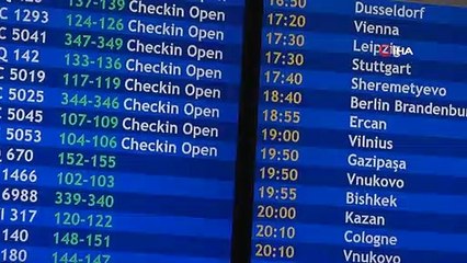 Afflux touristique à Antalya ! L'Allemagne était en tête de liste avec 827 mille 618 personnes.