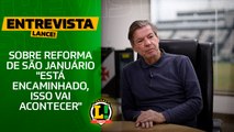 Presidente do Vasco, Salgado afirma que reforma de São Januário está encaminhada e revela se tentará a reeleição