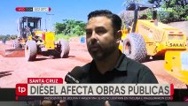 Falta de diésel atrasa trabajos en barrios de Santa Cruz de la Sierra
