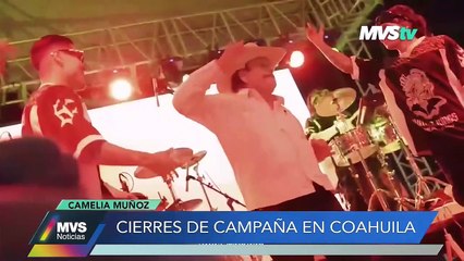 Cierre de campañas electorales en Coahuila