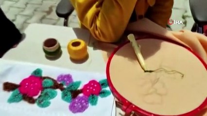 Aşkale'de Halk Eğitim Merkezi'nden Yıl Sonu Sergisi