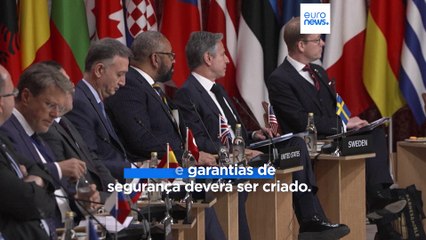 Ministros dos Negócios Estrangeiros da NATO discutem futuro da Ucrânia
