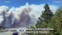 Még mindig tombol a térség valaha volt legpusztítóbb erdőtüze a kanadai Új-Skóciában