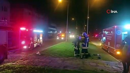 Bursa’da kauçuk fabrikasında korkutan yangın