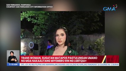 Transwoman, sugatan matapos pagtulungan umano ng mga nakaalitang miyembro rin ng LBTQIA+ | UB