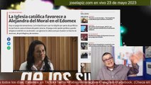 Iglesia Católica apoya a la corrupta Alejandra del Moral