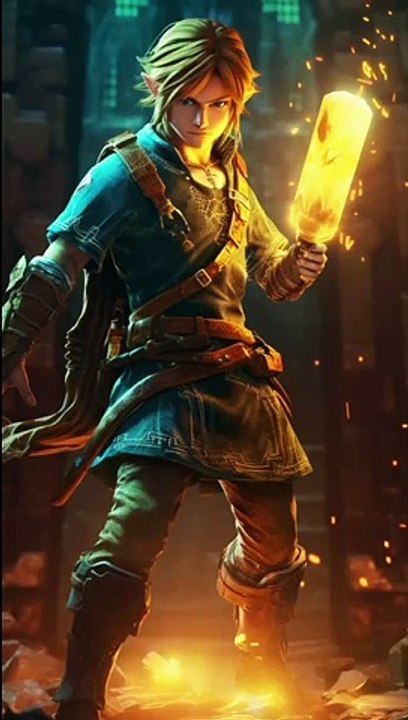 Une. IA, imagine à quoi pourrait ressembler le film Zelda en animation