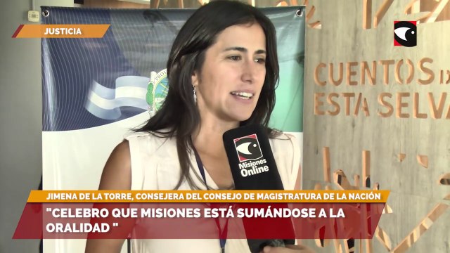 Celebro que Misiones está sumándose a la oralidad, eso va a repercutir en un mejor servicio de justicia para los misioneros