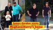 James Corden visits Meghan Markle and Prince Harry's home in California