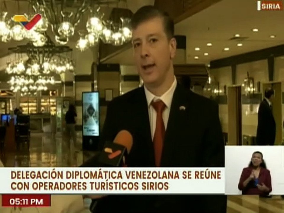 Encuentro de operadores turísticos de Siria y Venezuela fortalecen lazos de fraternidad