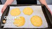 Cómo HACER CRUJIENTE de queso PARMESANO  ¡Muy fácil y en solo 8 minutos!