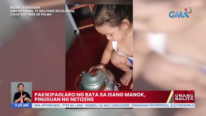 Pakikipaglaro ng bata sa isang manok, pinusuan ng netizens | UB