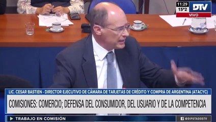 Nueva ronda de expositores sobre la problemática en relación a la comercialización con tarjetas de crédito