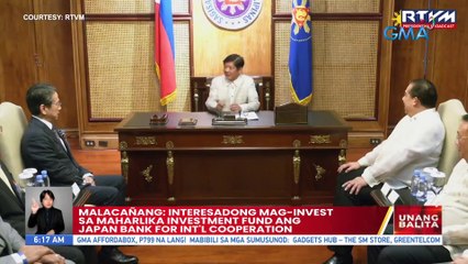 Malacañang: Interasado mag-invest sa Maharlika Investment Fund ang Japan Bank for Int'l Cooperation | UB