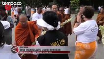 Biksu Thudong Akhirnya Sampai di Candi Borobudur