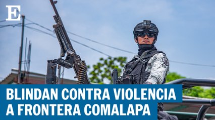 Despliegan operativo de seguridad en Frontera Comalapa