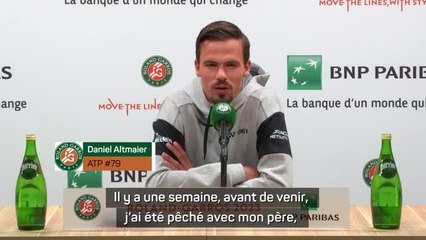 Roland-Garros - Altmaier : "Je suis resté dans le présent"
