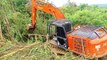 Precision Land Management Hitachi 210 MF Excavator Working in Plantations