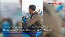 Viral! Proses Evakuasi 6 ABK Kapal Tenggelam di Banyuwangi oleh Nelayan