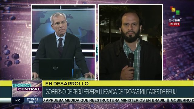 Gobierno de Perú espera llegada de tropas militares de EE.UU.
