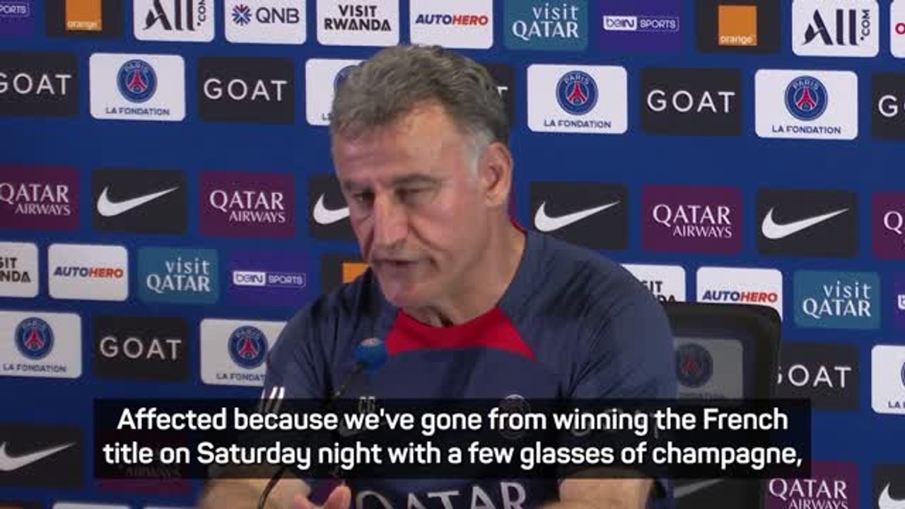 Galtier reflects on PSG's 'difficult week' after Sergio Rico accident